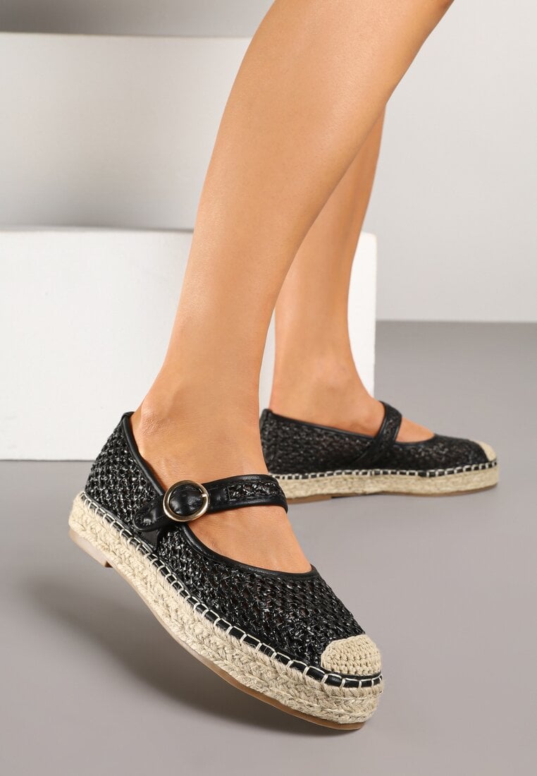 Espadrile Negre
