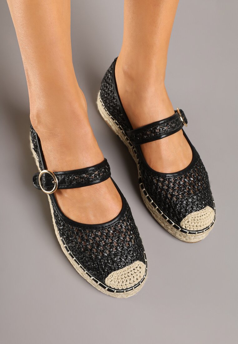 Espadrile Negre