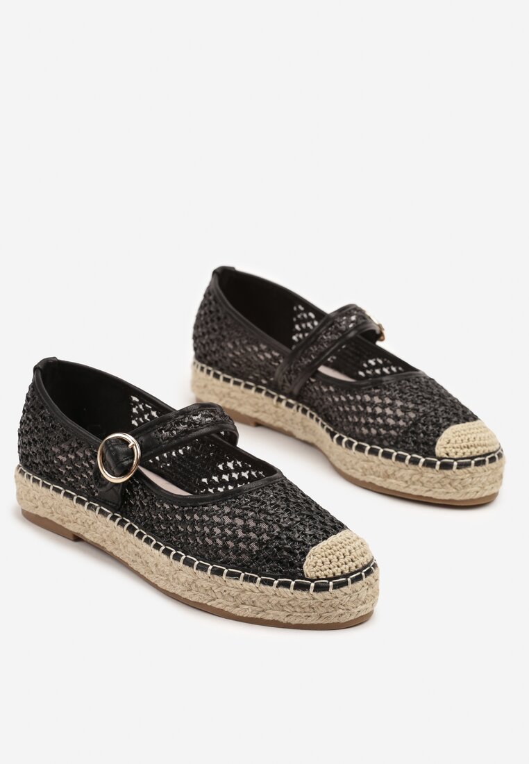 Fekete Espadrilles