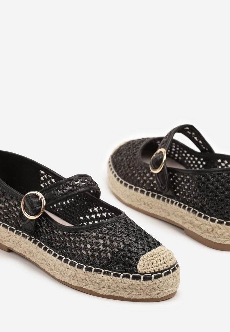 Fekete Espadrilles