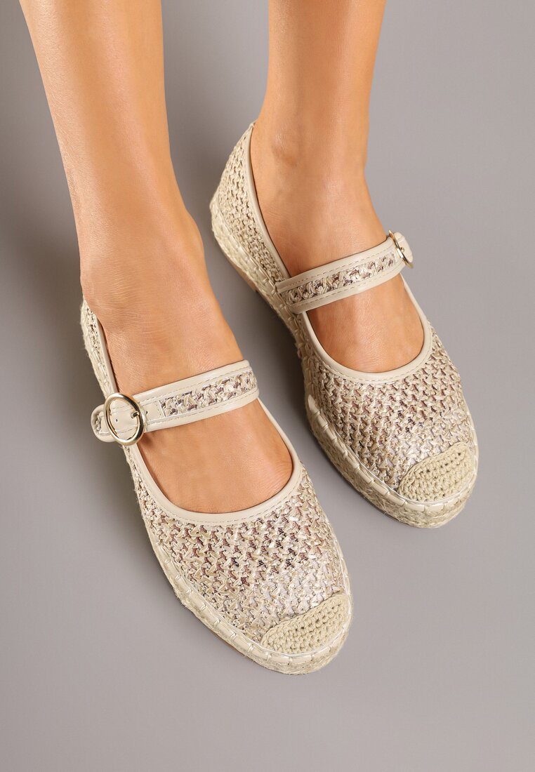 Espadrile Bej