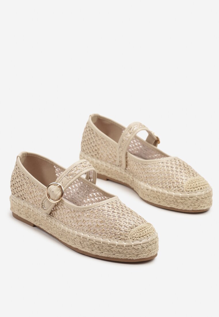 Espadrile Bej