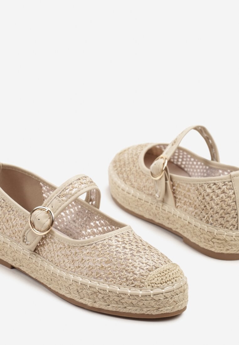 Espadrile Bej