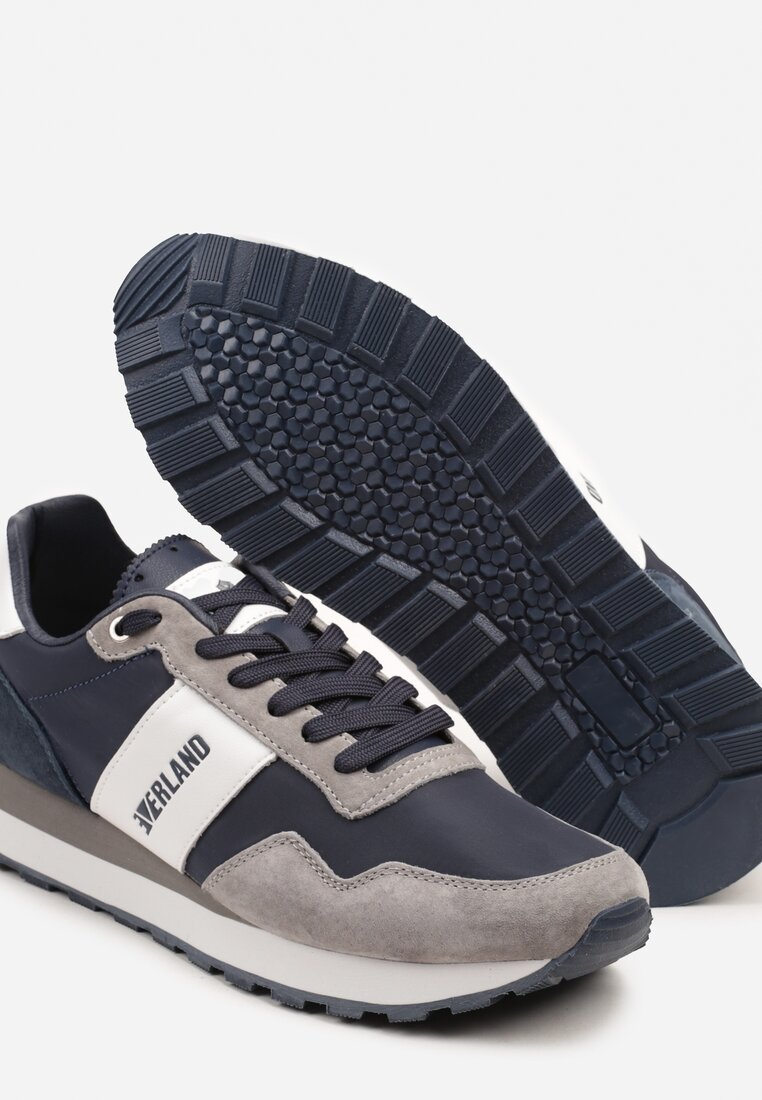 Pantofi sport Bleumarin cu gri