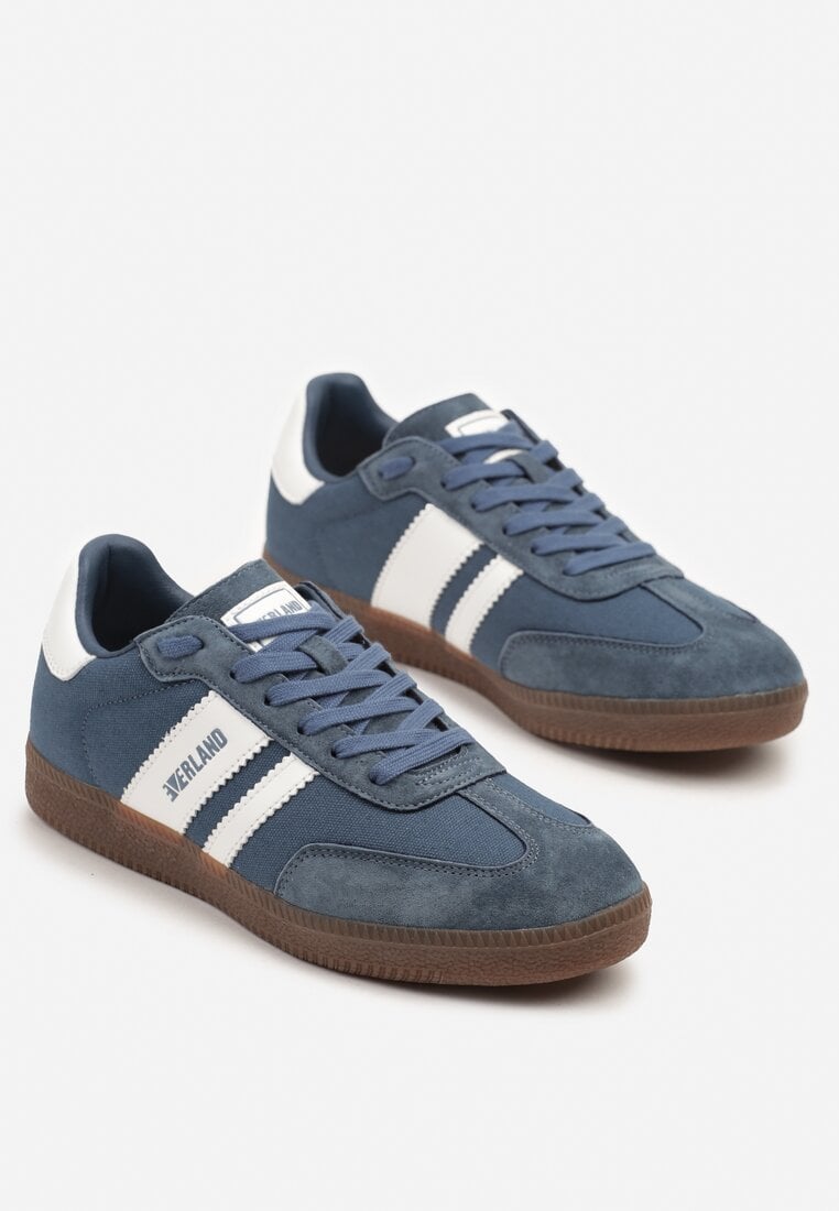 Pantofi sport Bleumarin cu alb