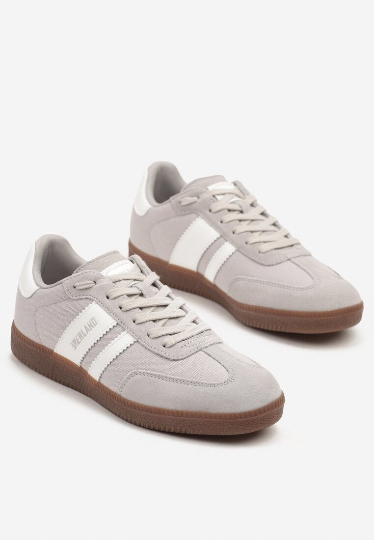 Pantofi sport Gri cu alb