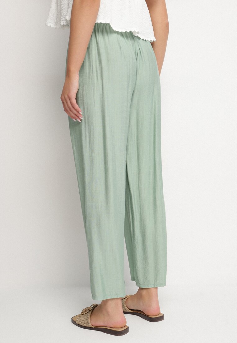 Pantaloni Verde mentă