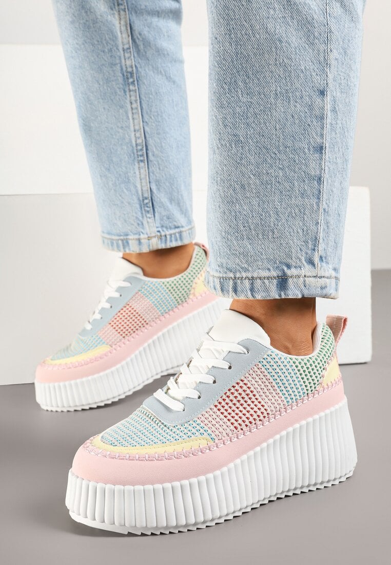 Sneakers Culori mixte