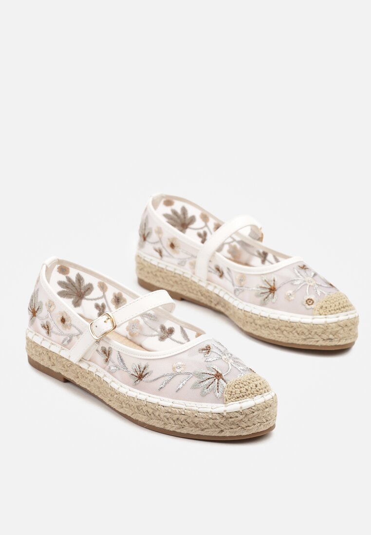 Fehér Espadrilles