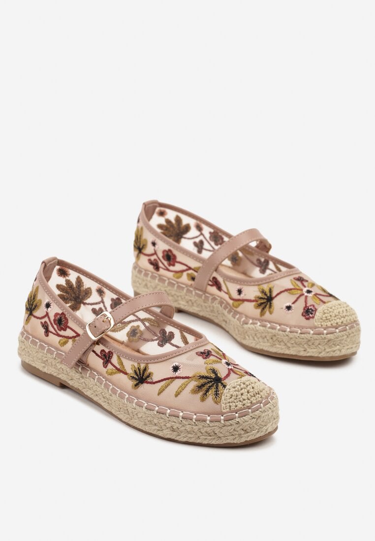 Rózsaszín Espadrilles