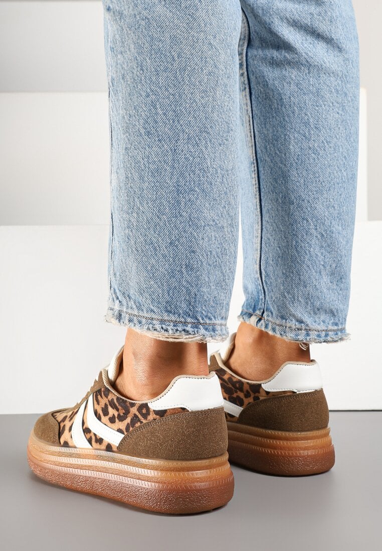 Sneakers Imprimeu leopard