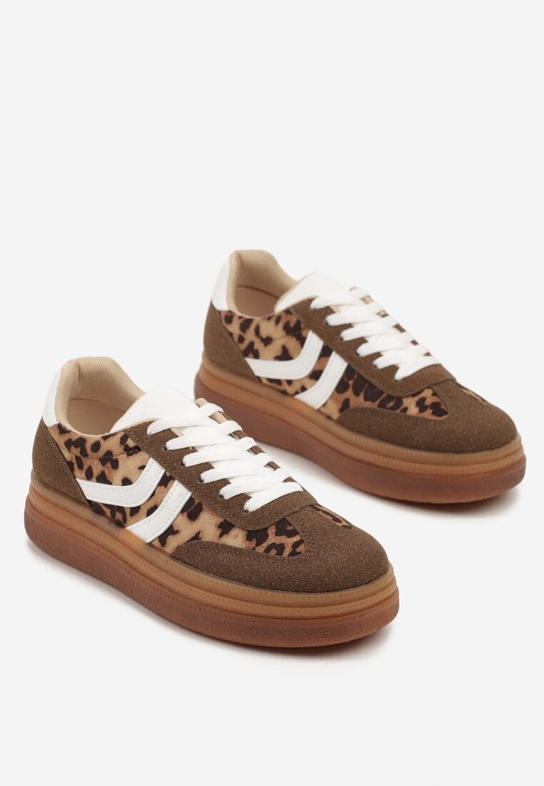 Sneakers Imprimeu leopard