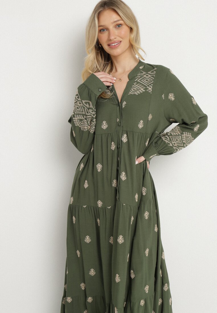 Rochie Verde închis