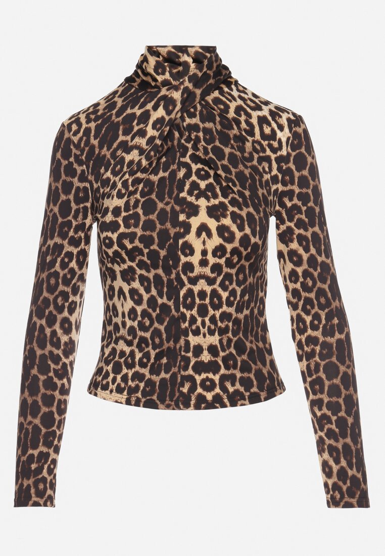 Bluză Imprimeu leopard