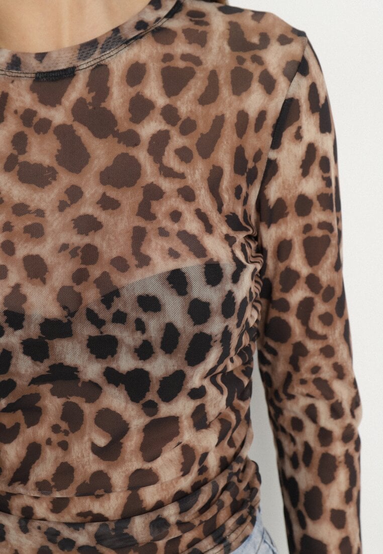 Bluză Imprimeu leopard