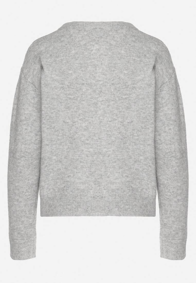 Cardigan Gri