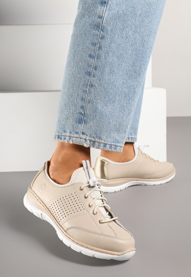 Sneakers Bej închis