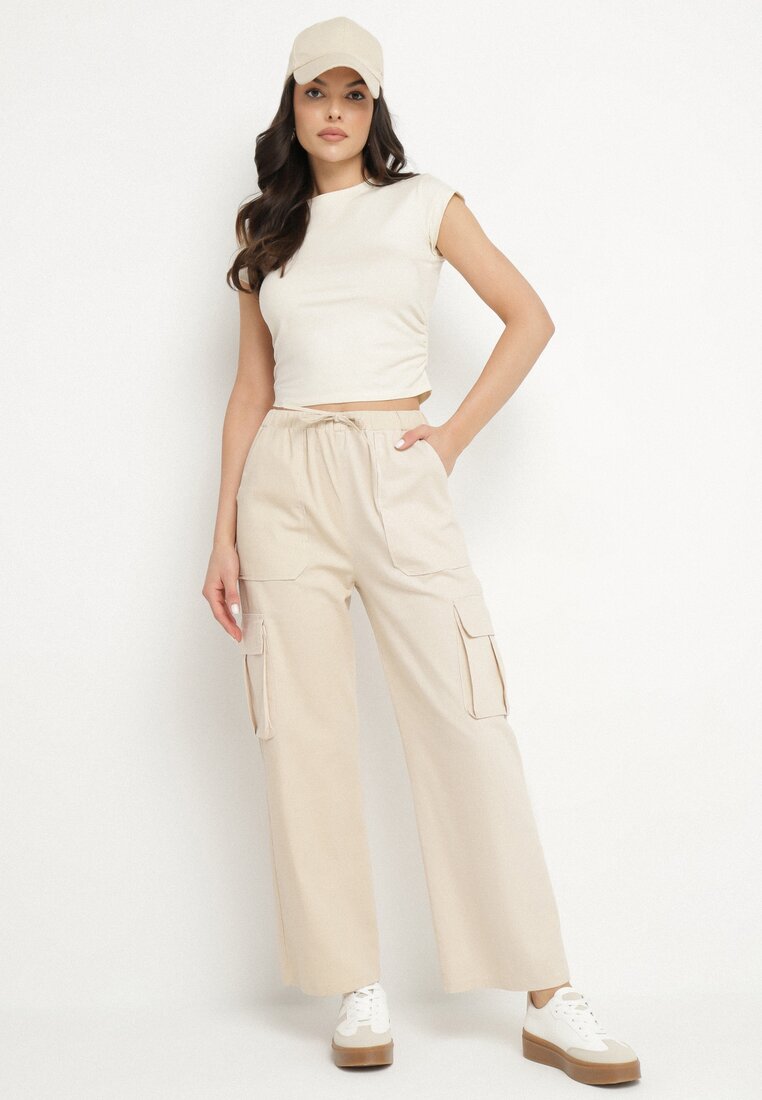 Pantaloni Bej
