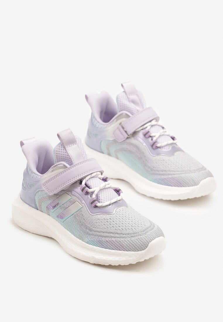 Pantofi sport Gri cu mov