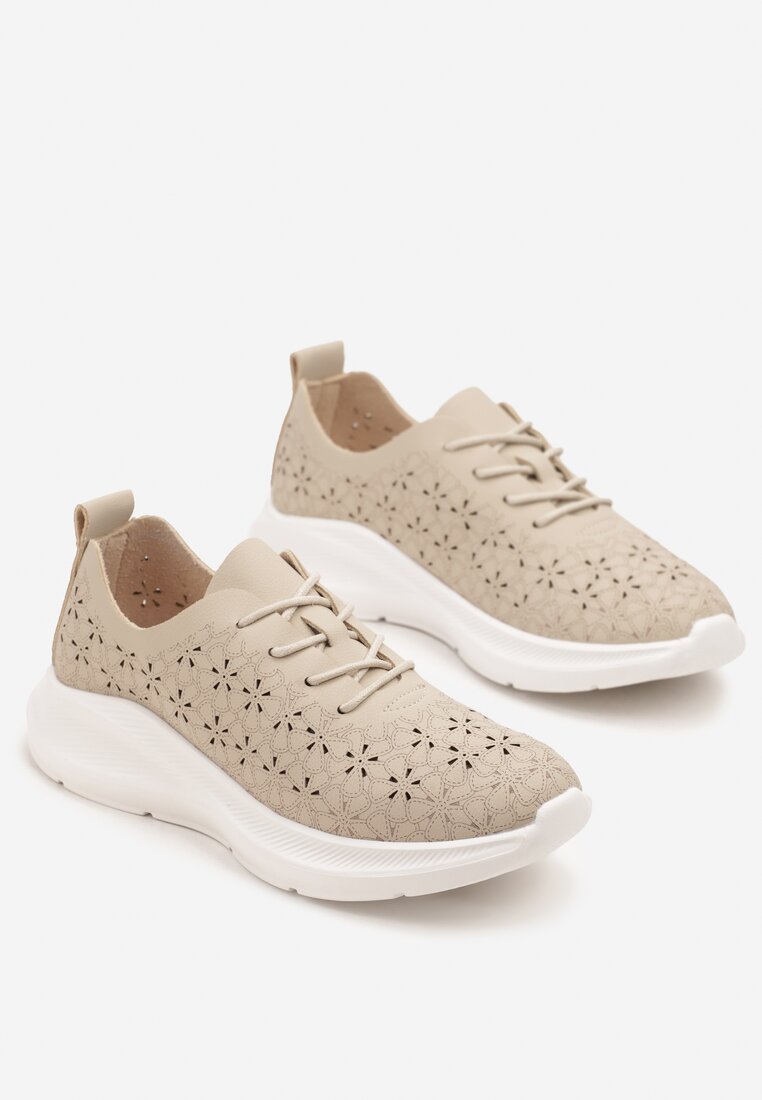 Sneakers Bej închis
