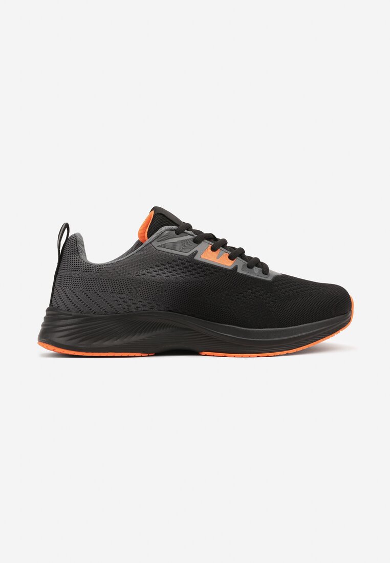 Pantofi sport Gri cu portocaliu