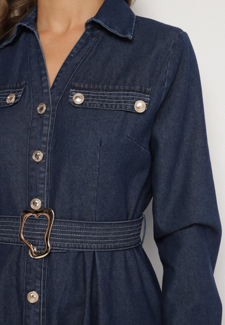 Rochie Bleumarin