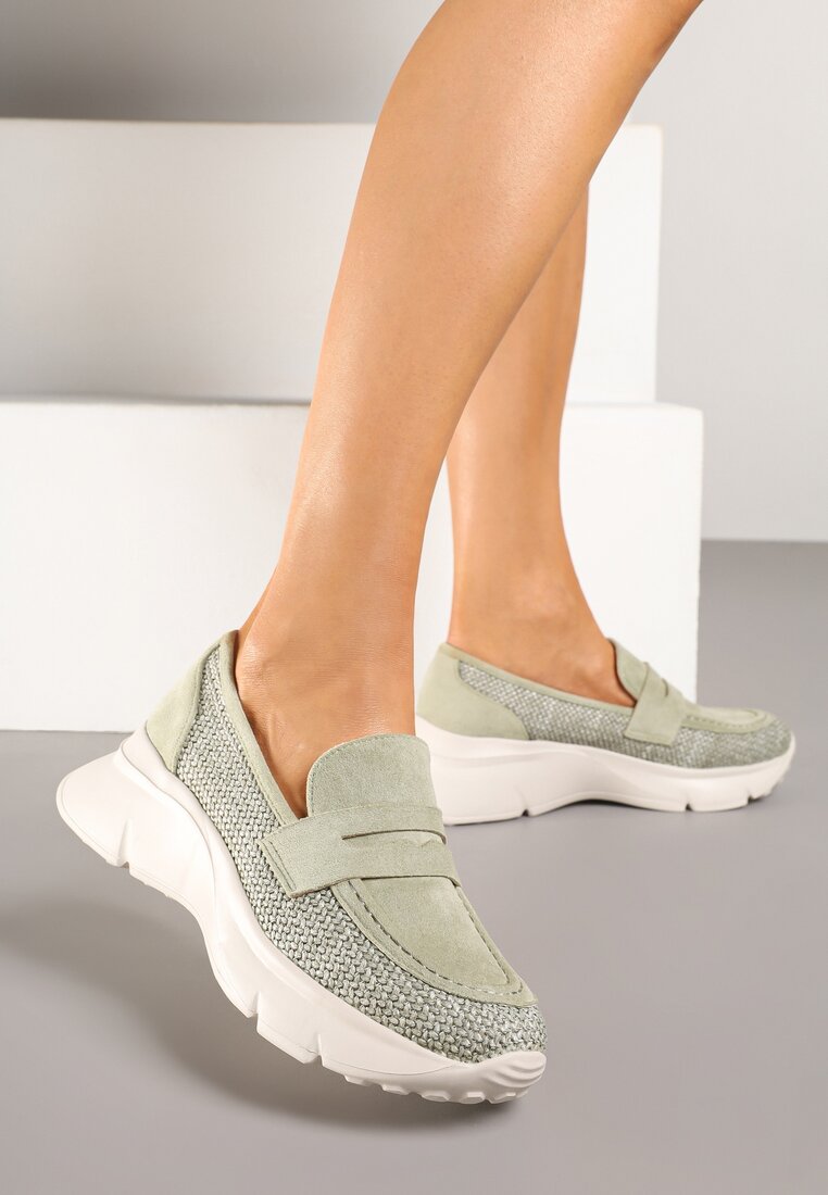 Pantofi casual Verzi