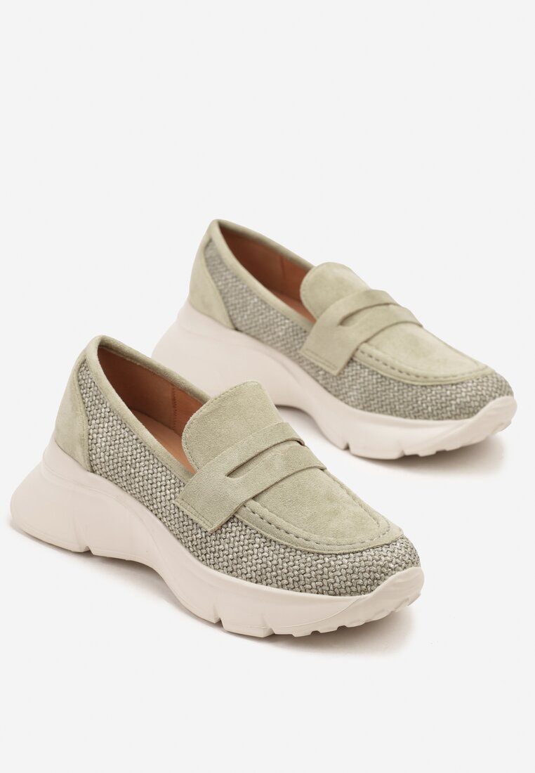 Pantofi casual Verzi