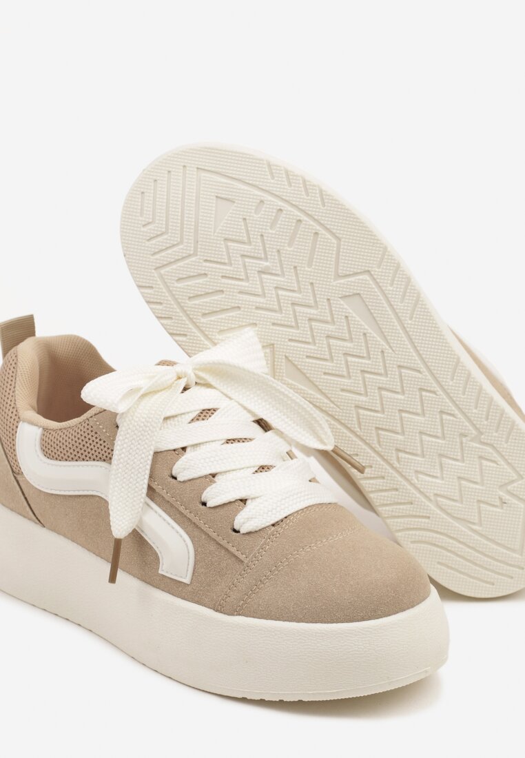 Sneakers Bej închis