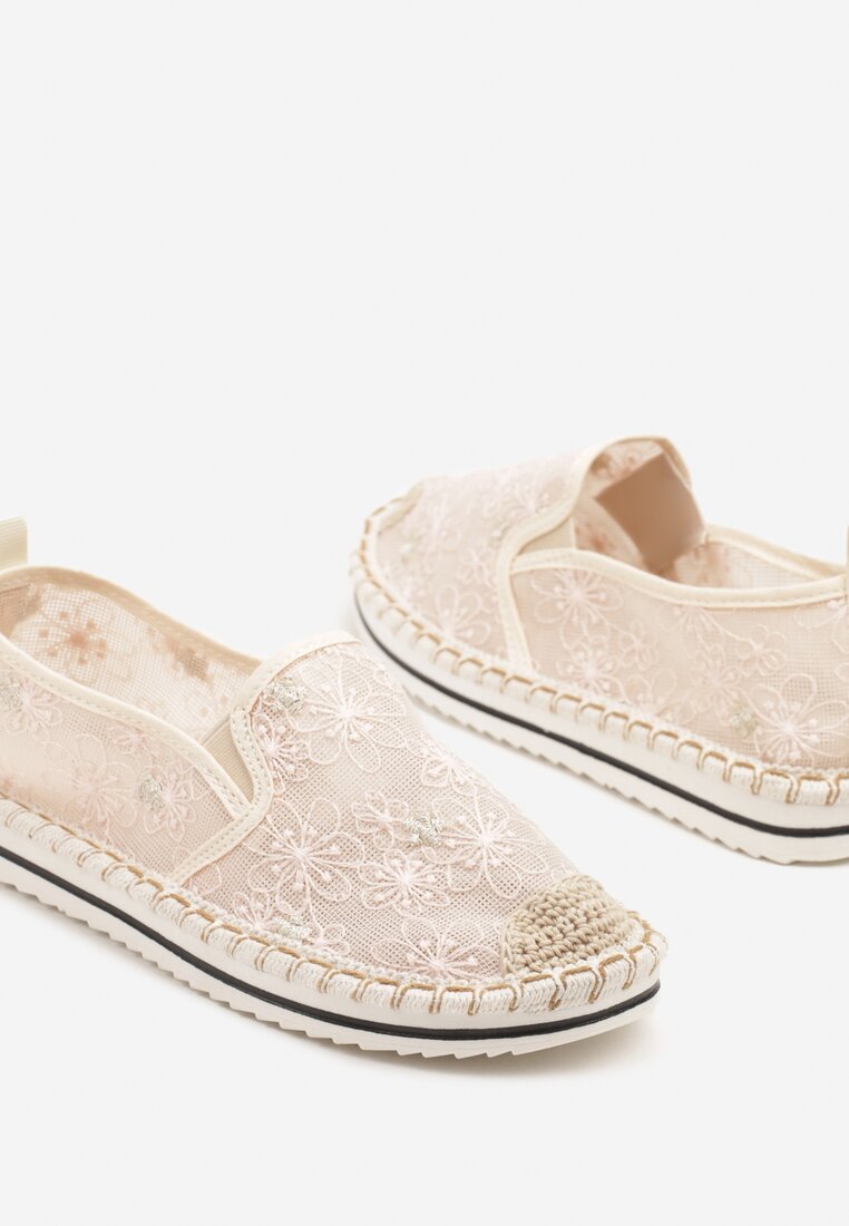 Rózsaszín Espadrilles