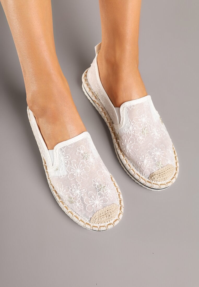 Fehér Espadrilles