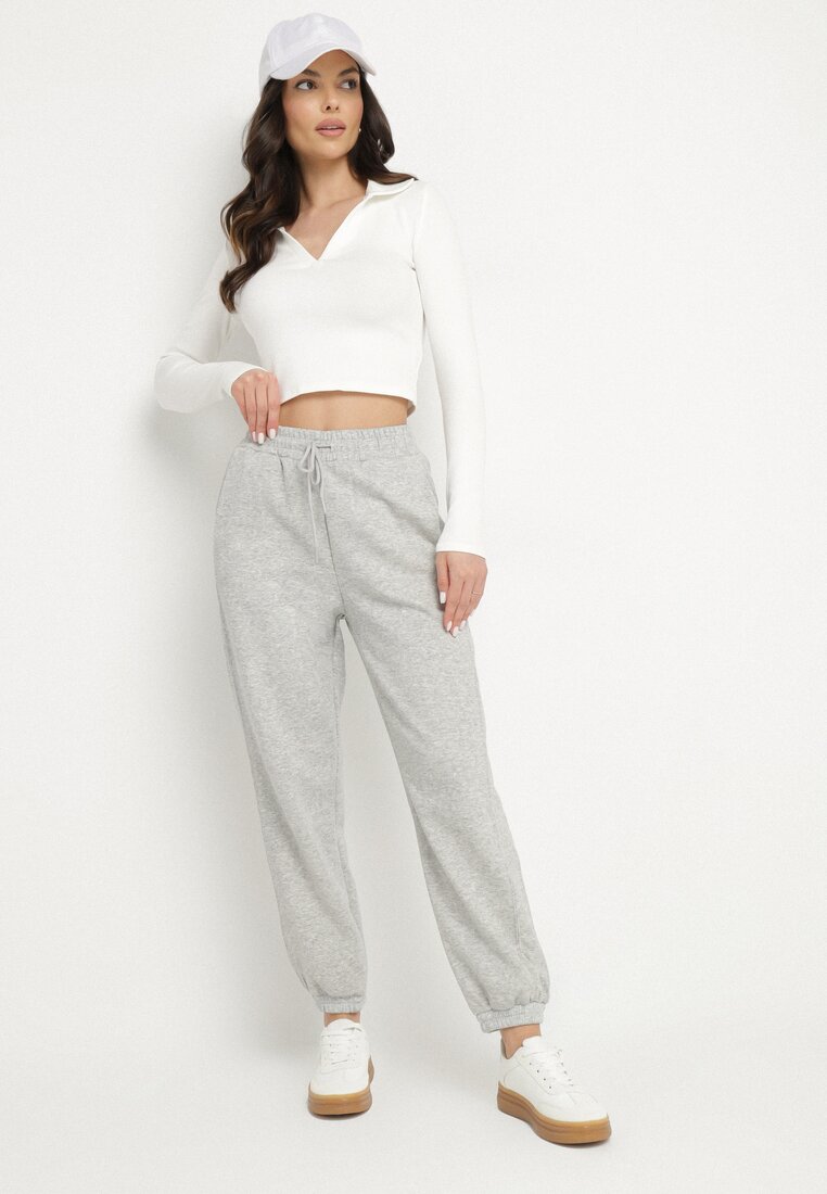Pantaloni Gri deschis