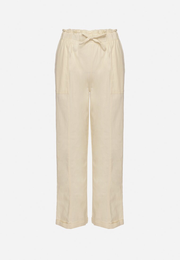 Pantaloni Bej deschis