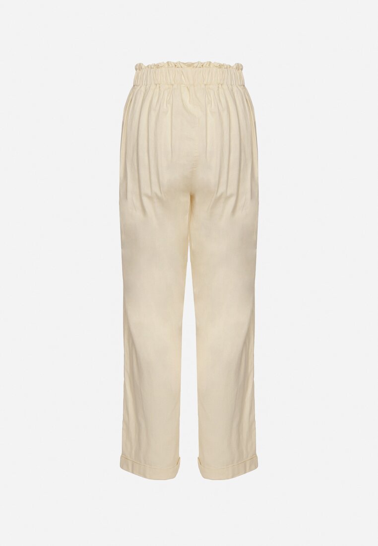 Pantaloni Bej deschis