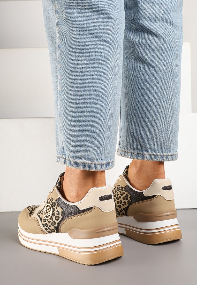 Sneakers Imprimeu leopard