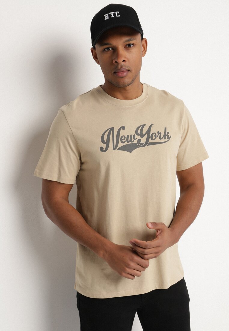Tricou Bej închis