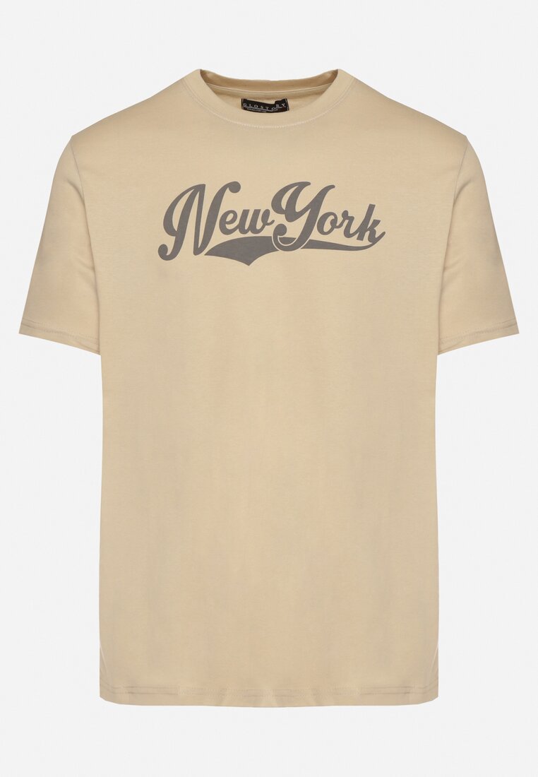 Tricou Bej închis