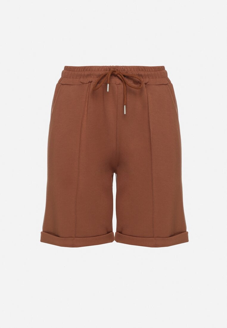Pantaloni scurți Maro