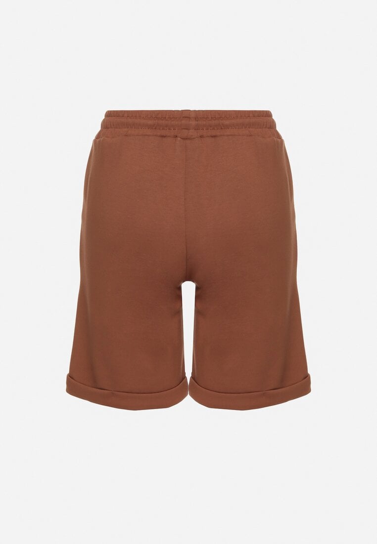 Pantaloni scurți Maro