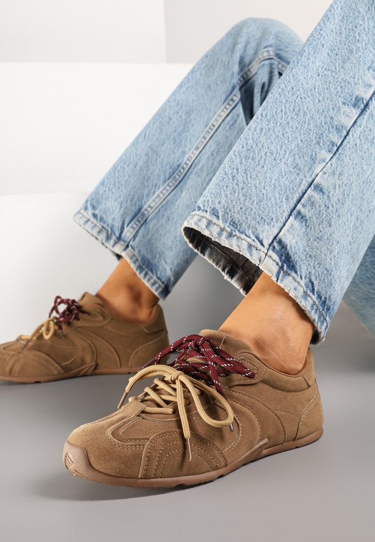 Sneakers Bej închis