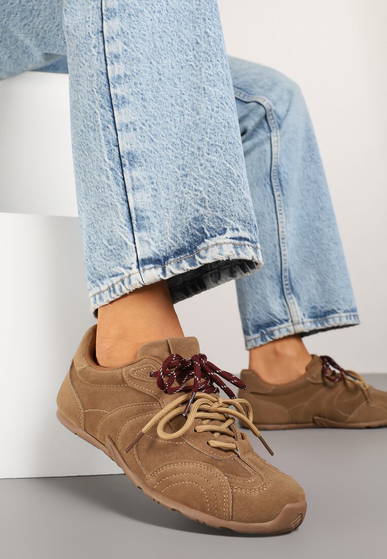 Sneakers Bej închis