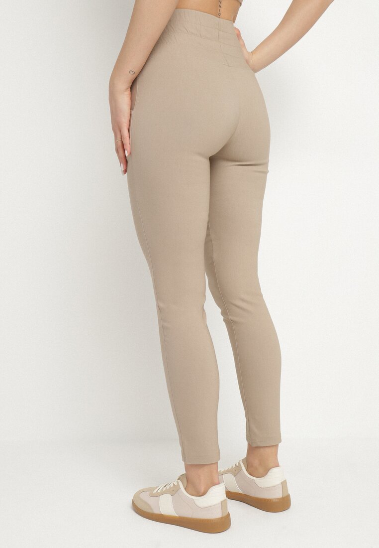 Pantaloni Bej deschis