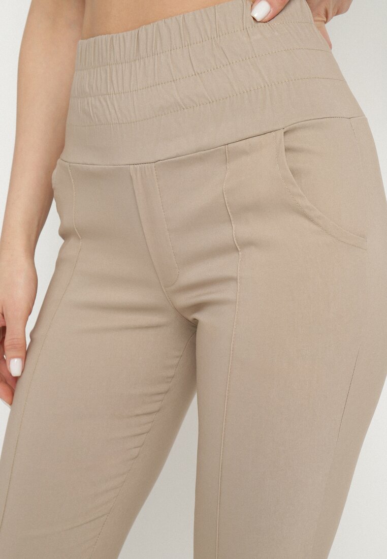 Pantaloni Bej deschis