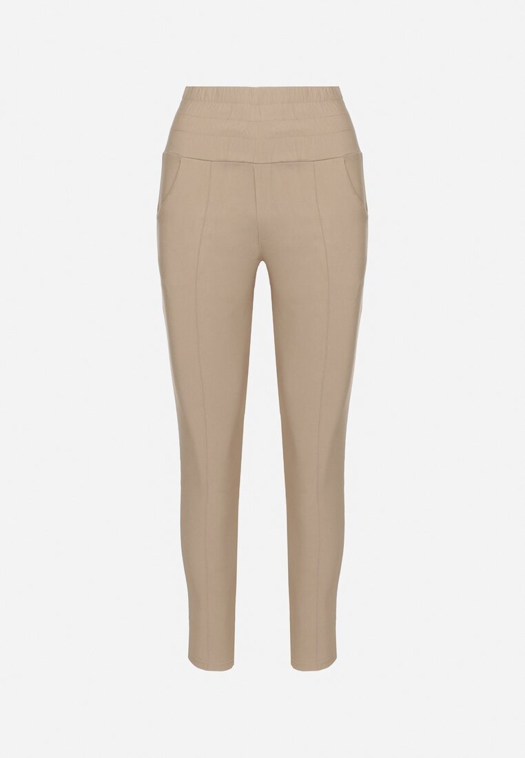 Pantaloni Bej deschis