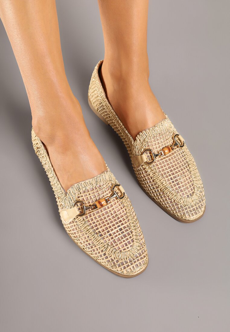 Mocasini Bej