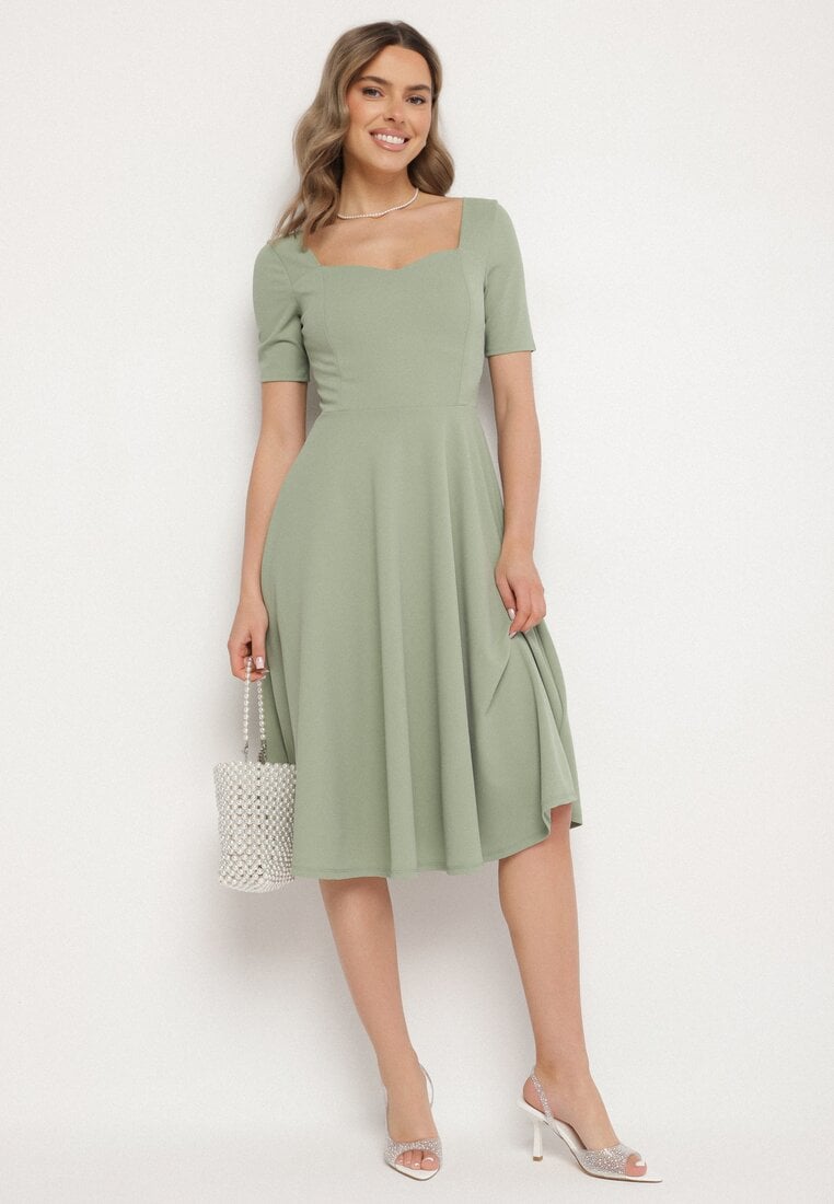 Rochie Verde deschis
