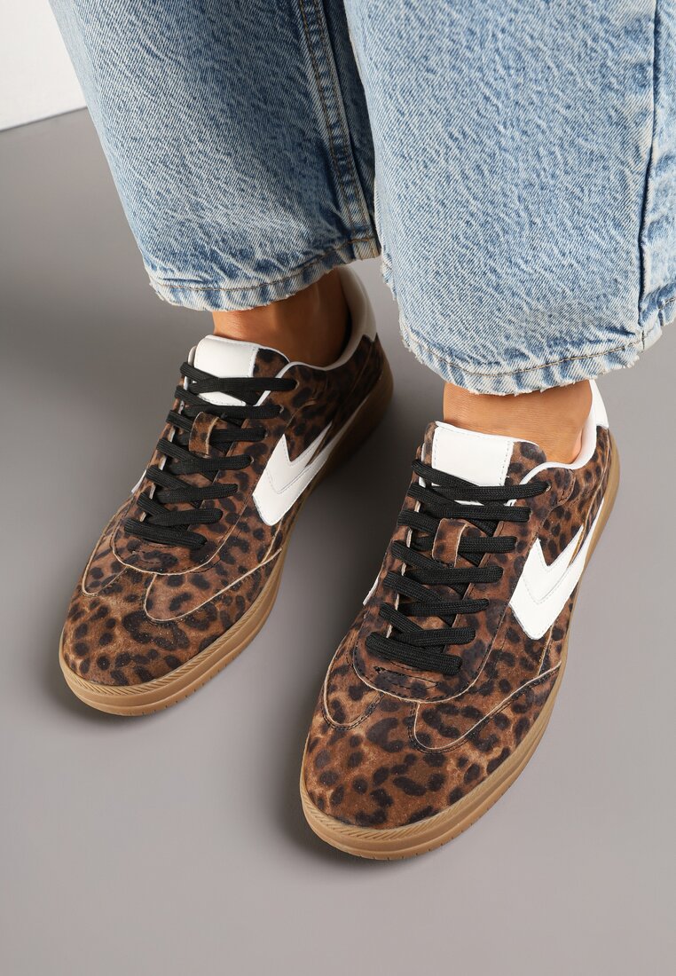 Sneakers Imprimeu leopard