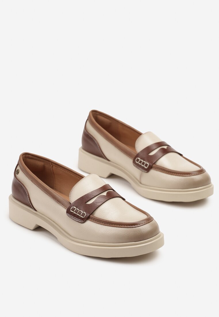Mocasini Bej