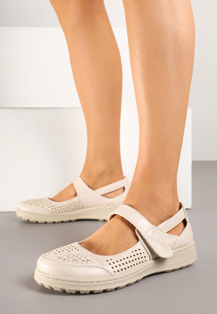 Pantofi casual Bej