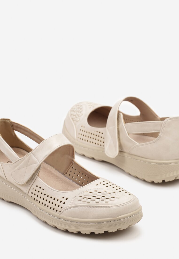 Pantofi casual Bej
